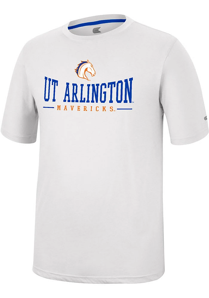 Colosseum UTA Mavericks White McFiddish Short Sleeve T Shirt