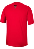 Colosseum Texas Tech Red Raiders McFiddish Short Sleeve T Shirt