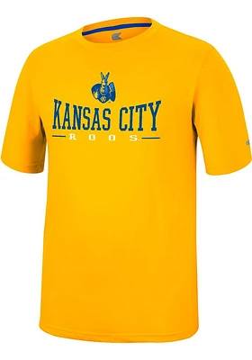 Colosseum UMKC Roos Gold McFiddish Short Sleeve T Shirt