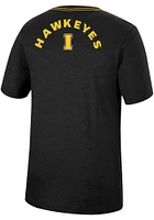 Colosseum Iowa Hawkeyes Motormouth Football Short Sleeve T Shirt