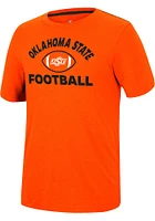 Colosseum Oklahoma State Cowboys Motormouth Football Short Sleeve T Shirt