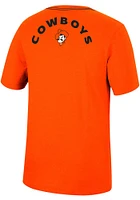Colosseum Oklahoma State Cowboys Motormouth Football Short Sleeve T Shirt