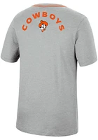 Colosseum Oklahoma State Cowboys Motormouth Football Short Sleeve T Shirt