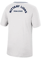Colosseum Penn State Nittany Lions White Motormouth Football Short Sleeve T Shirt