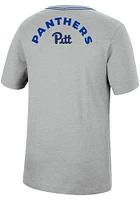 Colosseum Pitt Panthers Motormouth Football Short Sleeve T Shirt