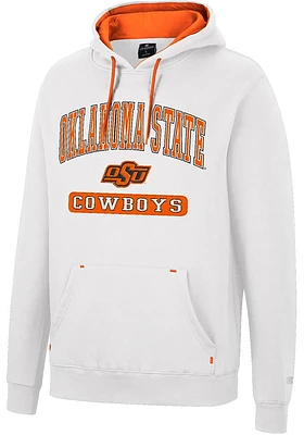 Colosseum Oklahoma State Cowboys Mens Scholarship Fleece Long Sleeve Hoodie