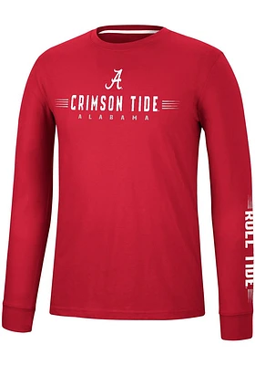 Colosseum Alabama Crimson Tide Spackler Long Sleeve T Shirt
