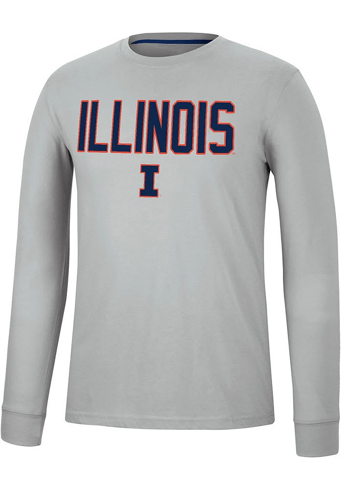 Colosseum Illinois Fighting Illini Spackler Long Sleeve T Shirt