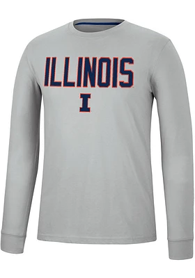 Colosseum Illinois Fighting Illini Spackler Long Sleeve T Shirt