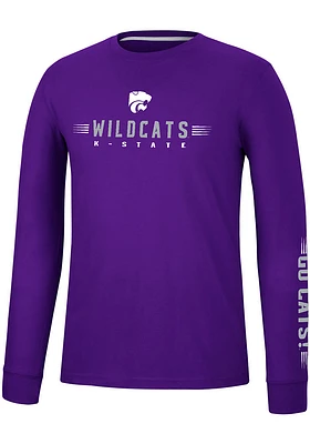 Colosseum K-State Wildcats Spackler Long Sleeve T Shirt