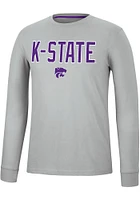 Colosseum K-State Wildcats Spackler Long Sleeve T Shirt
