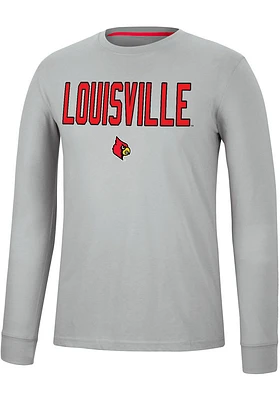 Colosseum Louisville Cardinals Spackler Long Sleeve T Shirt