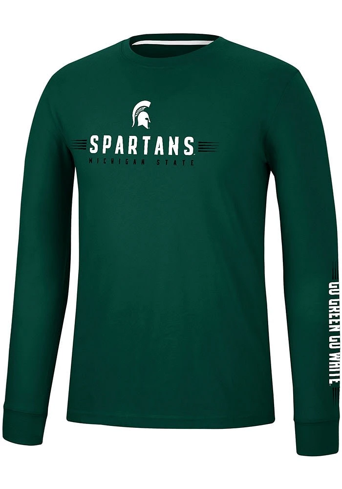 Colosseum Michigan State Spartans Spackler Long Sleeve T Shirt