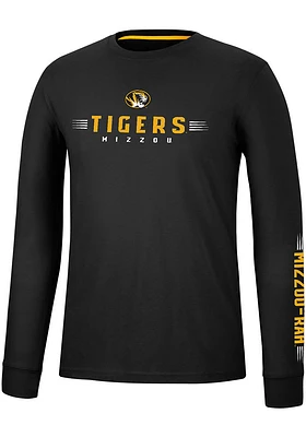 Colosseum Missouri Tigers Spackler Long Sleeve T Shirt