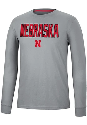 Colosseum Nebraska Cornhuskers Spackler Long Sleeve T Shirt