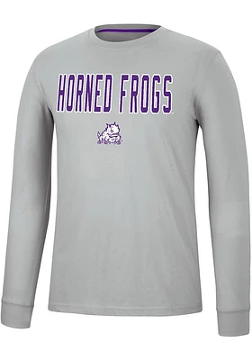 Colosseum TCU Horned Frogs Spackler Long Sleeve T Shirt