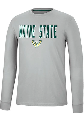 Colosseum Wayne State Warriors Spackler Long Sleeve T Shirt