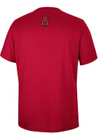 Colosseum Arkansas Razorbacks Crimson TY Short Sleeve T Shirt