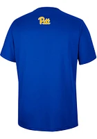 Colosseum Pitt Panthers Blue TY Short Sleeve T Shirt