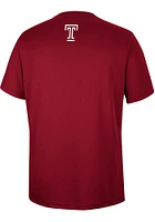 Colosseum Temple Owls Red TY Short Sleeve T Shirt