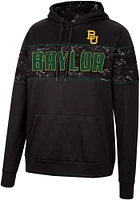 Colosseum Baylor Bears Mens Black Tonal Wager Pullover Hood