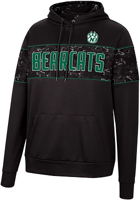 Colosseum Northwest Missouri State Bearcats Mens Black Tonal Wager Pullover Hood