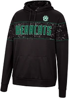 Colosseum Northwest Missouri State Bearcats Mens Black Tonal Wager Pullover Hood