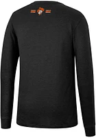 Colosseum Oklahoma State Cowboys Black Webb Long Sleeve T Shirt