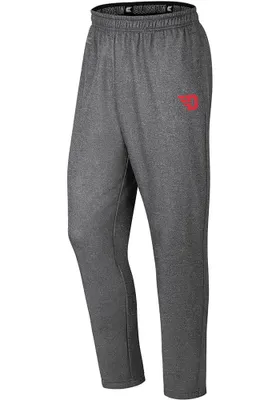 Colosseum Dayton Flyers Mens Charcoal Travis Pants