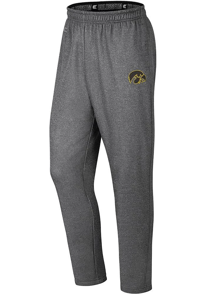 Colosseum Iowa Hawkeyes Mens Charcoal Travis Pants