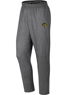 Colosseum Iowa Hawkeyes Mens Charcoal Travis Pants