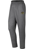 Colosseum Iowa Hawkeyes Mens Charcoal Travis Pants