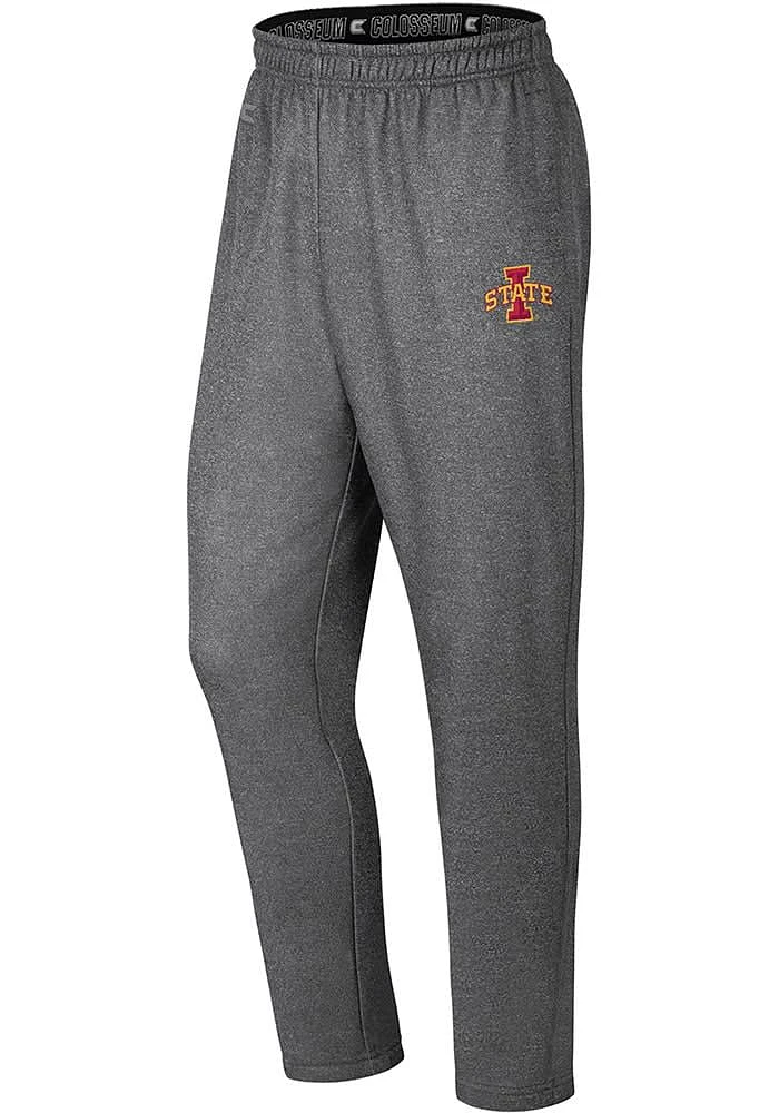 Colosseum Iowa State Cyclones Mens Charcoal Travis Pants