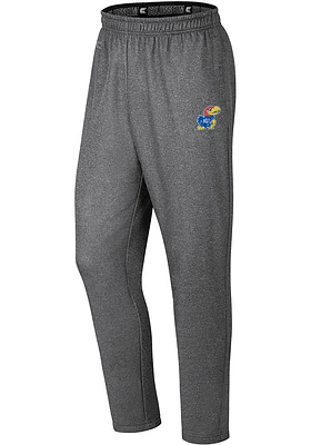Colosseum Kansas Jayhawks Mens Charcoal Travis Pants