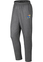 Colosseum Kansas Jayhawks Mens Charcoal Travis Pants