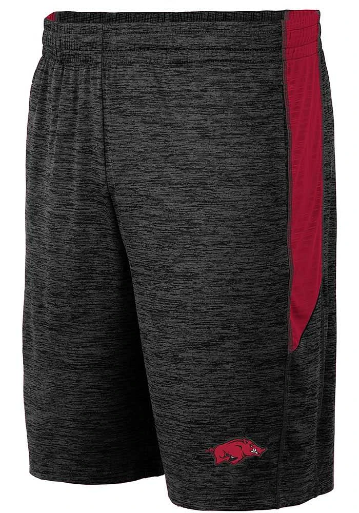 Colosseum Arkansas Razorbacks Mens Black Curry Shorts