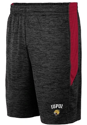 Colosseum IUPUI Jaguars Mens Black Curry Shorts