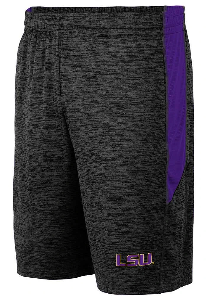 Colosseum LSU Tigers Mens Black Curry Shorts