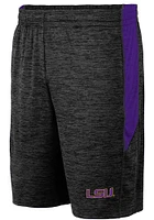 Colosseum LSU Tigers Mens Black Curry Shorts