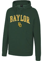 Colosseum Baylor Bears Mens Green Allen Long Sleeve Hoodie