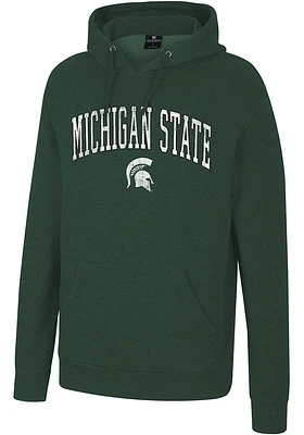 Colosseum Michigan State Spartans Mens Allen Long Sleeve Hoodie