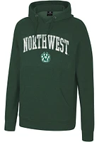 Colosseum Northwest Missouri State Bearcats Mens Green Allen Long Sleeve Hoodie