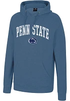 Colosseum Penn State Nittany Lions Mens Blue Allen Long Sleeve Hoodie