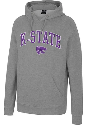 Colosseum K-State Wildcats Mens Allen Long Sleeve Hoodie