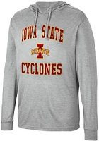 Colosseum Iowa State Cyclones Mens Grey Collin Long Sleeve Hoodie