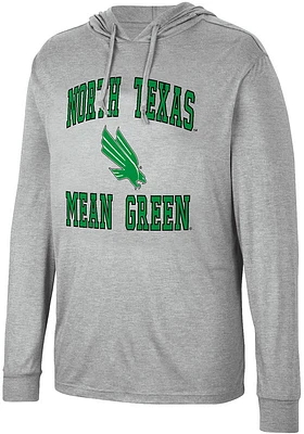 Colosseum North Texas Mean Green Mens Collin Long Sleeve Hoodie