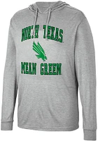 Colosseum North Texas Mean Green Mens Collin Long Sleeve Hoodie
