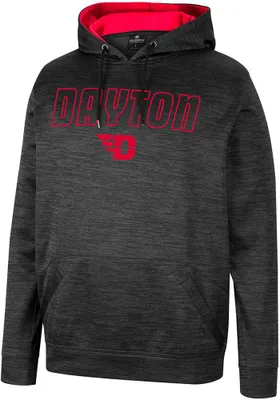 Colosseum Dayton Flyers Mens Black Mac Hood