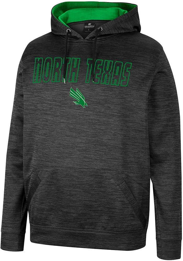 Colosseum North Texas Mean Green Mens Black Mac Hood