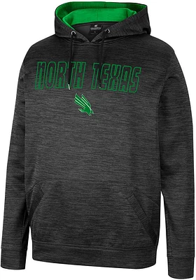 Colosseum North Texas Mean Green Mens Black Mac Hood
